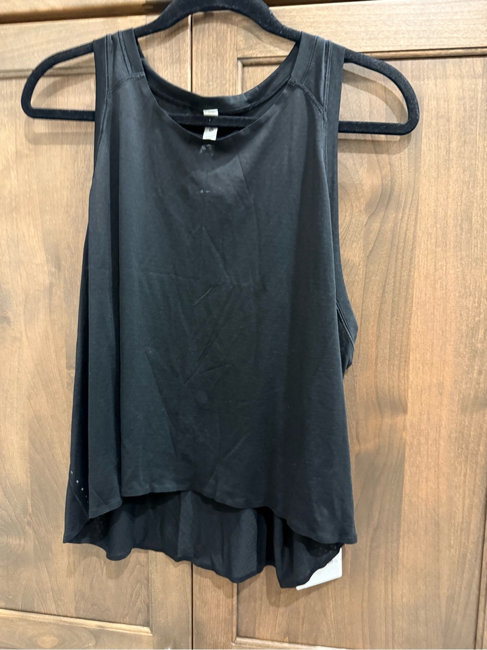 lululemon athletica Black Layered Sleeveless Tank Top